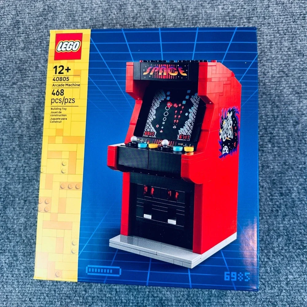LEGO Arcade Machine Building Set 40805 Retro Gaming Cabinet 468 PCS 12+ 1990s